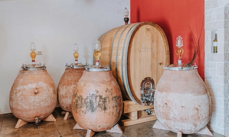 Amphoras, Ghira winery, Istria, Croatia